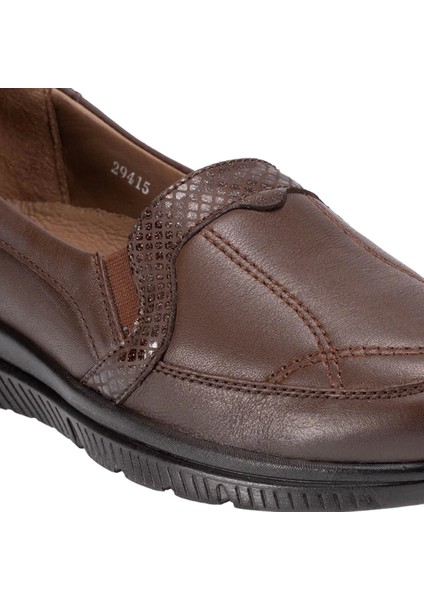 Dılmen-G Kadın Deri Comfort Ayakkabı Taba indirimleri