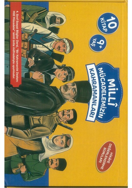Milli Mücadelemizin Kahramanları 10 Kitap Ahşap Tangram Hediyeli fiyatları