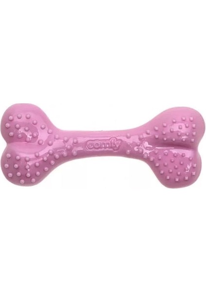 Aquael Comfy Toy Kemik Şeklinde Çilek Aromalı Köpek Oyuncağı Pembe 16.5 Cm.gzpde