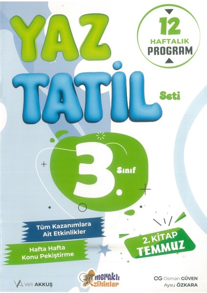3. Sınıf Tatıl Setı - 3. Sınıftan 4. Sınıfa Geçenler Için Meraklı Zihinler Tatil Kitabı – Bizim Takım 9 Kıtap Okuma Seti Ahşap Tangram Hediye fiyatları