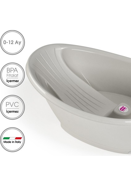 Okbaby Bella Çift Yönlü Banyo Küveti 0-12 Ay / Gri modelleri