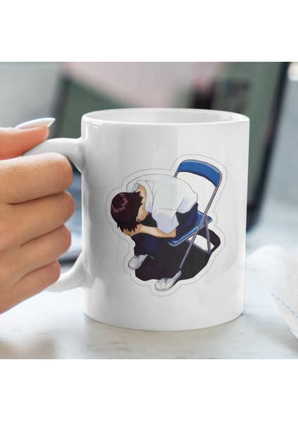 Kupa Bardak - Anime Evangelion Desenli Kupa Bardak - Hediyelik Kupa Bardak