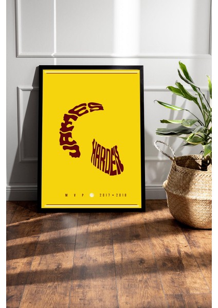 James Harden Çerçeveli Tablo - Basketbol Nba Posteri Tablo fiyatları