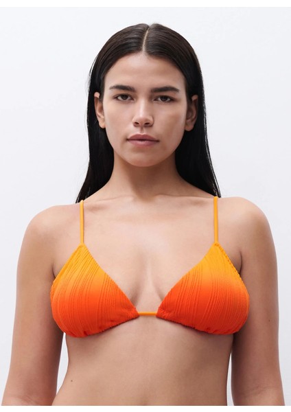 Turuncu - Sarı Kadın Bikini Üst C12VQF Chantelle Pulp