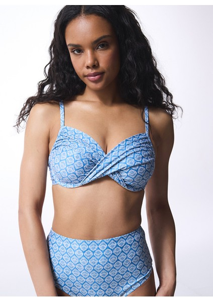 Çok Renkli Kadın Bikini Üst PL197P4B25IY