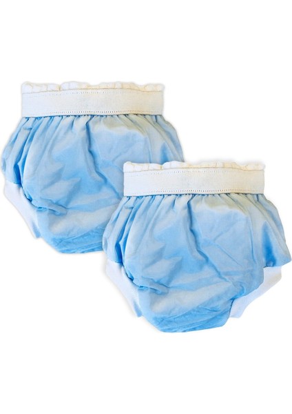 2'li Lüks Alıştırma Külodu 10-15 kg - Mavi