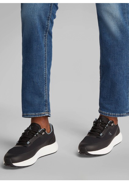 Siyah Erkek Sneaker Athleısure Runner Tech Rıpstop