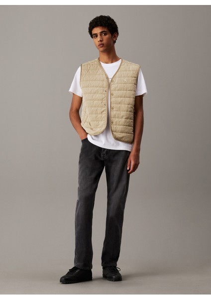 Yeşil Erkek Yelek J30J327263HI0 Lw Quılted Lıner Vest