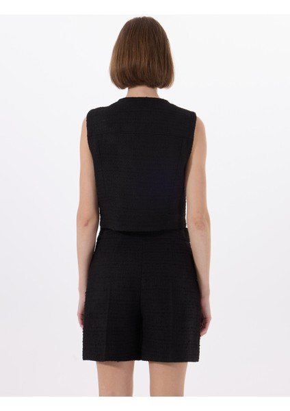 Siyah Kadın Yelek 50537604 indirimleri