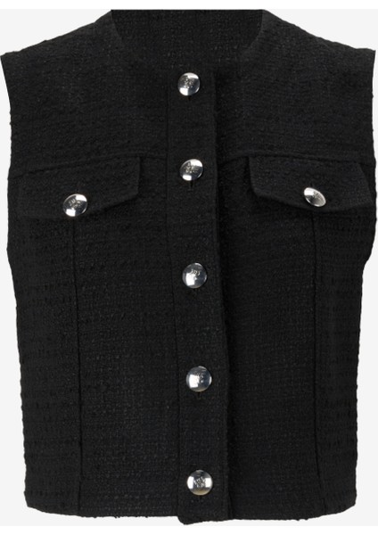 Siyah Kadın Yelek 50537604