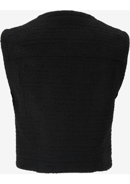 Siyah Kadın Yelek 50537604