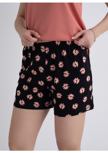 Siyah Kadın Pijama Şort 403SIX-1117-075 modelleri