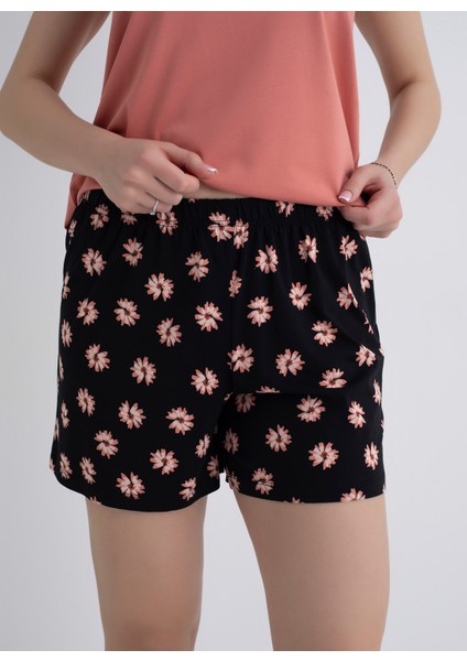 Siyah Kadın Pijama Şort 403SIX-1117-075 fırsatları
