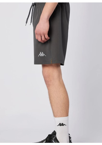 382H11W-A3Q Fastına Short Antrasit Lastikli Bel Regular Fit Düz Erkek Şort fiyatları