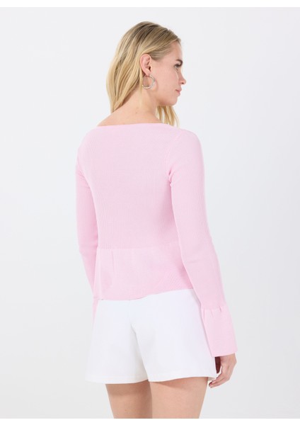 Pembe Kadın Hırka 5SAK90138HT fırsatları