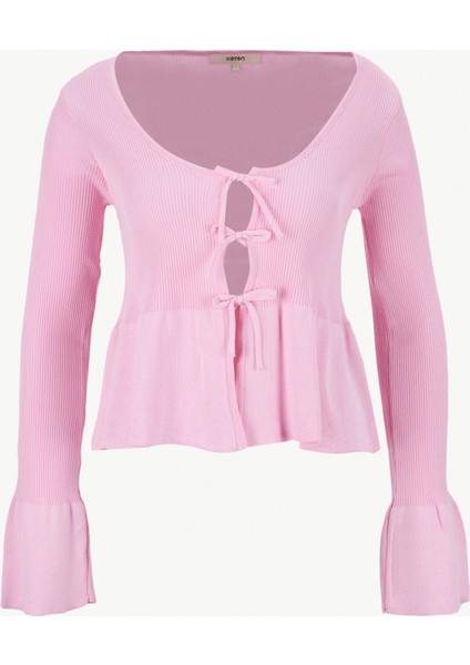 Pembe Kadın Hırka 5SAK90138HT