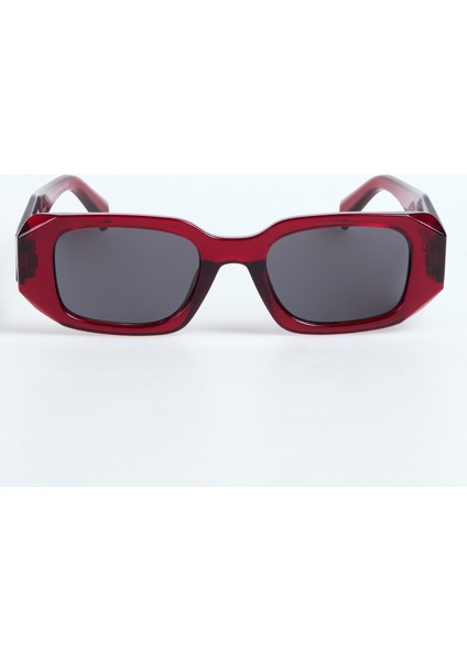 Bordo Unisex Güneş Gözlüğü Luni