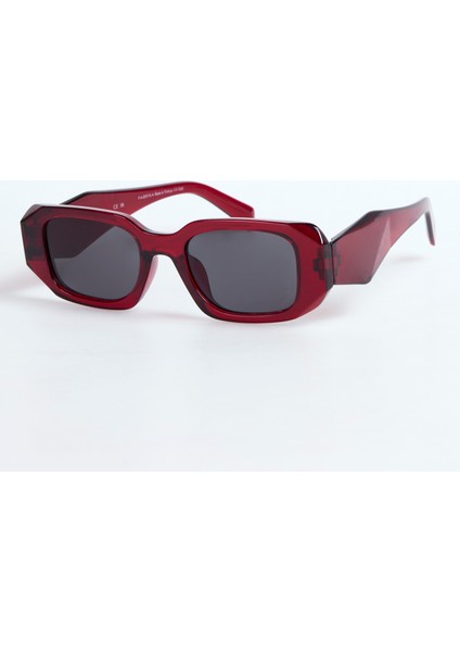 Bordo Unisex Güneş Gözlüğü Luni