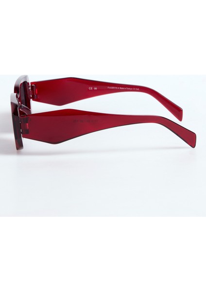 Bordo Unisex Güneş Gözlüğü Luni