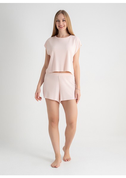 Pembe Kadın Pijama Şort 403SIX-1117-050 fiyatları