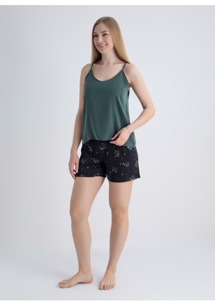 Siyah Kadın Pijama Şort 50VIV10908 modelleri