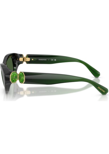 Koyu Yeşil Kadın Güneş Gözlüğü 0SK6036U50108171 fırsatları