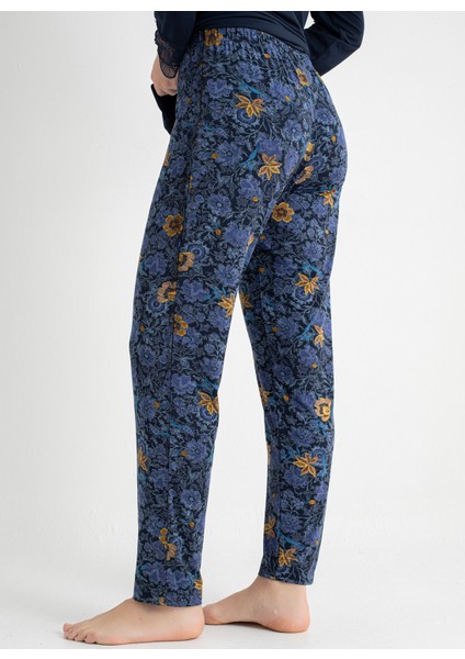 Lacivert Kadın Pijama Alt 401WON-1116-176