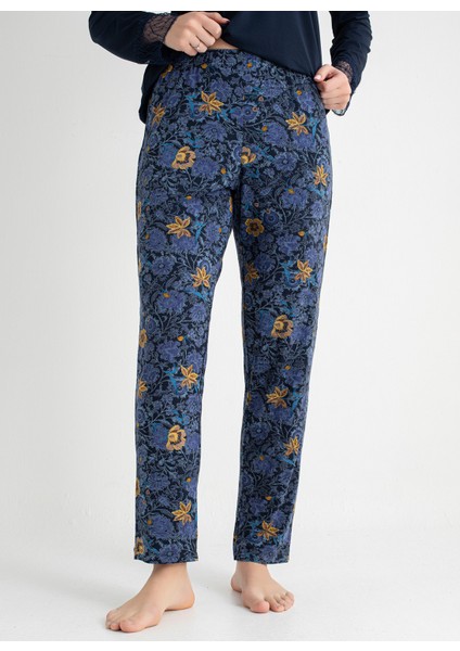 Lacivert Kadın Pijama Alt 401WON-1116-176 modelleri