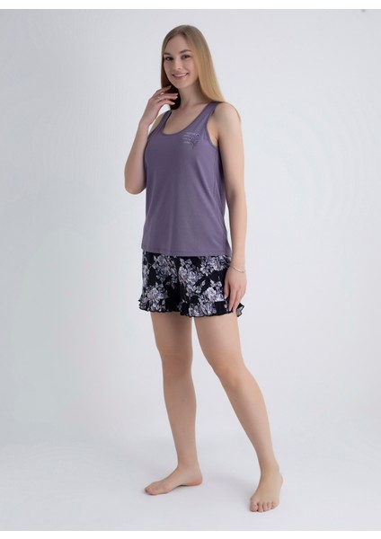 Mor Kadın Pijama Şort 403SIX-1117-069