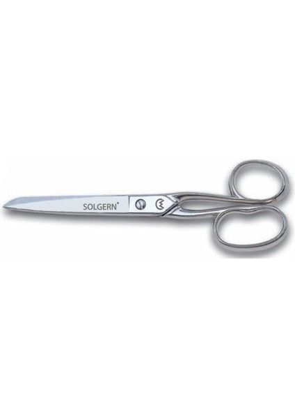 Solgern A122-8 Ev ve Saya Makası No: 8 Inç / 20,32CM - Nikel Kaplama