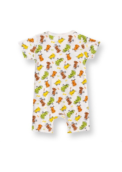 Erkek Bebek Kısa Tulum Çıtçıtlı Bisiklet Yaka Kısa Kol fiyatları