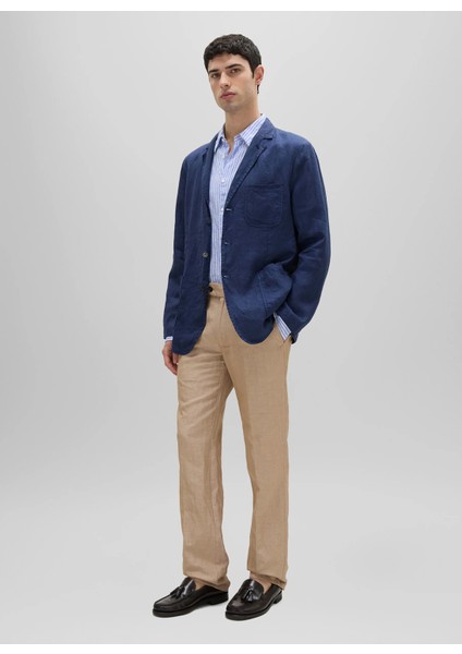 Regular Fit Lacivert Erkek Ceket A CJ65 C195