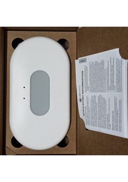 Rm Airthings View Plus 2969 Pm 2.5, Co2, Voc, Nem ve Sıcaklık Dedektörü, Radon Hava Kalitesi Monitörü