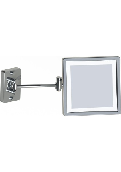 Bocchi Makyaj Aynası, Işıklı, Duvardan, Kare Formlu 50300003