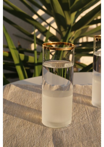 Nish 4'lü Rakı Bardağı Seti 195 cc