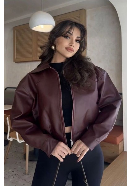 Kadın Deri Bomber Ceket fiyatları