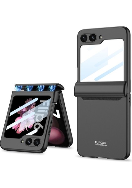 Samsung Galaxy Z Flip6 5g Manyetik Menteşe Pc Telefon Kapağı (Yurt Dışından)