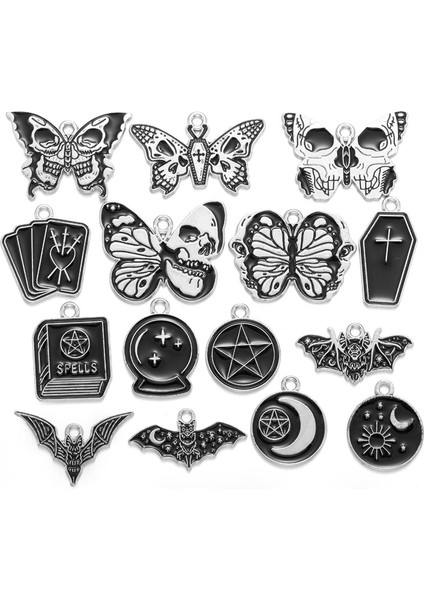 Yeni Retro Gotik Tarzı Dıy Alaşım Takı Aksesuarları Bilezik Kolye Kolye Okul Çantası Kolye (Yurt Dışından)