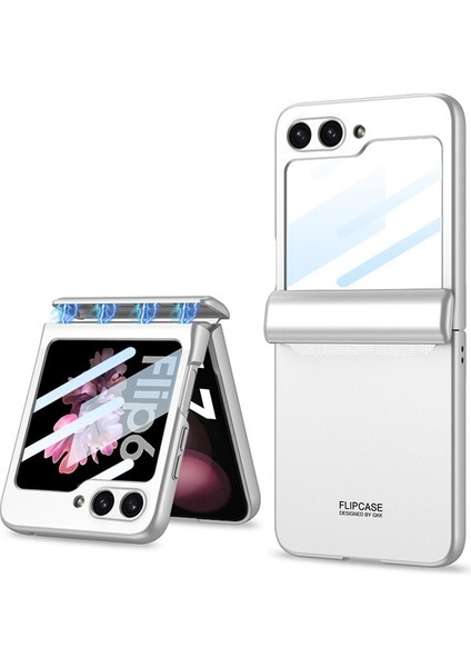 Samsung Galaxy Z Flip6 5g Manyetik Menteşe Pc Telefon Kapağı (Yurt Dışından)