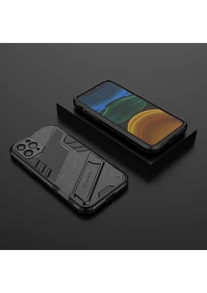 iPhone 11 Pro Için Standlı Ince Sert Pc Tpu Düşme Önleyici Koruyucu Kılıf (Yurt Dışından) fiyatları