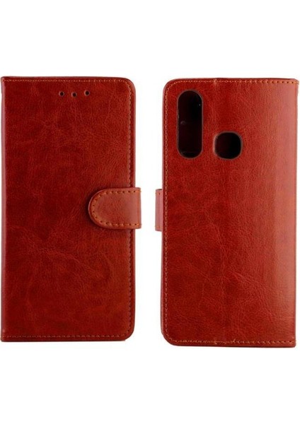 Vivo Z5X Pu Deri Manyetik Kapatma Stand Kart Tutucu Için Flip Case (Yurt Dışından)