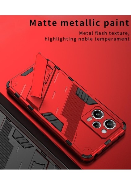 Xiaomi Poco X5 Pro 5g Stand Koruyucu Kapak Sağlam Askeri (Yurt Dışından)