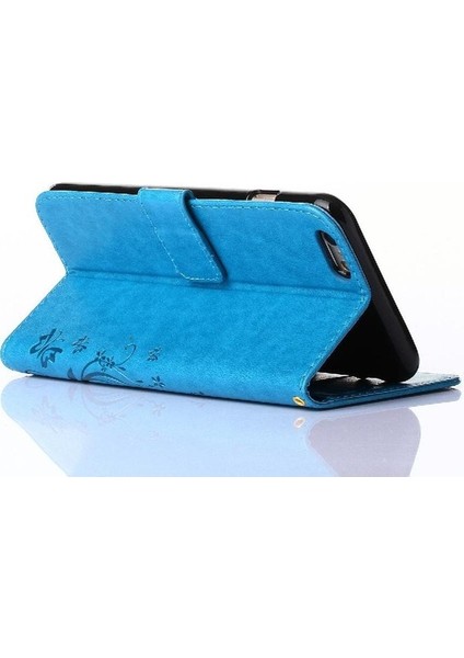 IPhone 6 Için Filp Durumda Artı Pu Deri Kart Tutucu Stand Manyetik (Yurt Dışından)