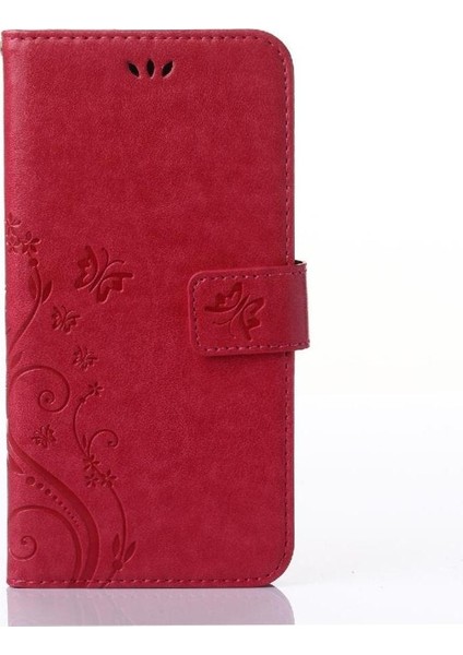IPhone 6 Için Filp Durumda Artı Pu Deri Kart Tutucu Stand Manyetik (Yurt Dışından)