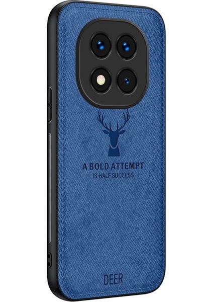 Xiaomi Redmi Note 14 Pro Plus 5g Kumaş Dokusu Pu Deri Hibrit Telefon Kapağı (Yurt Dışından)