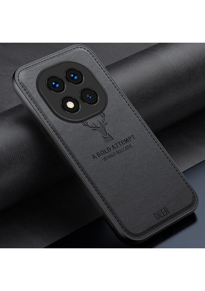Xiaomi Redmi Note 14 Pro Plus 5g Kumaş Dokusu Pu Deri Hibrit Telefon Kapağı (Yurt Dışından)