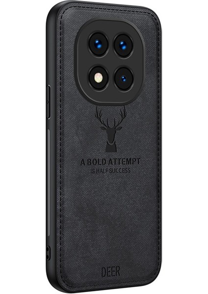 Xiaomi Redmi Note 14 Pro Plus 5g Kumaş Dokusu Pu Deri Hibrit Telefon Kapağı (Yurt Dışından)