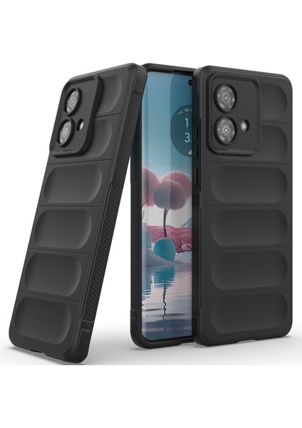 Motorola Edge 40 Neo Için Yumuşak Tpu Kaymaz Telefon Kılıfı - Siyah (Yurt Dışından)