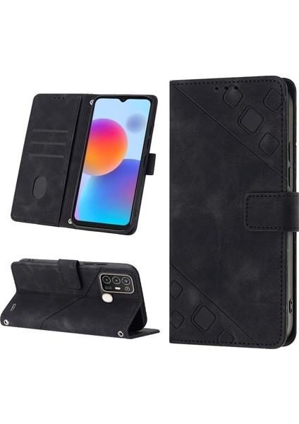 Blade A52 Için Deri Cüzdan Flip Stand Telefon Kılıfı - Siyah (Yurt Dışından) fiyatları