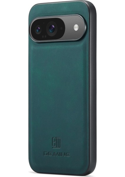 Google Pixel 9 Pro/pixel 9 Kılıfı Pu Deri Kaplamalı Pc+Tpu Hibrit Telefon Kabuğu (Yurt Dışından)